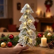 Artikel Mini juletræ LED julegran snedækket 40 cm