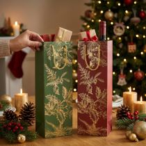 Artikel Julegaveposer Juleposer mistelten 12×36cm 2stk