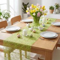 Artikel Deco fleece Sizoweb bordløber limegrøn 30cm 5m
