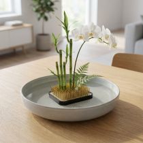 Artikel Hedgehog Kenzan Rektangulær Sølv Messing 70×50mm