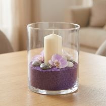 Artikel Farve sand 0,5 mm aubergine 2 kg