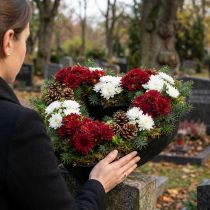 Artikel Oasis Sort Biolit Plantehjerte 50cm Sort Planteskål Dekoration