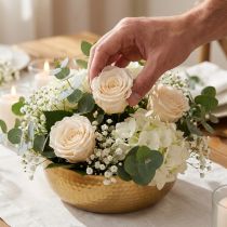 Artikel Rosenhoveder, konserverede blomster til elegante blomsterarrangementer, 5 cm, 6 stk.