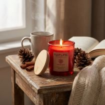 Artikel Duftlys i glas naturvokslys Cinnamon Spices 85×70mm