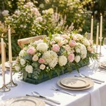 Artikel Blomsterskum dekoration super med klæbestrimler 2 stk