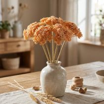Artikel Røllike kunstige kunstige blomster orange 50cm 5 stk i bundt