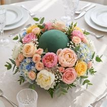 Artikel Blomsterskumbold Blomsterskumbold Grøn Ø20cm