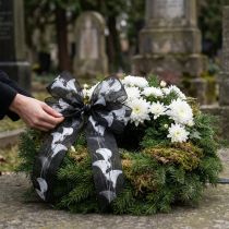 Artikel Sørgebånd sort med Calla 40mm 15m