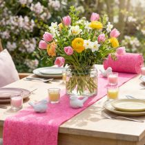 Artikel Filtbånd pink 7,5cm 5m