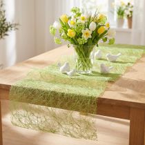 Artikel Deco fleece Sizoweb bordløber græsgrøn 30cm 5m