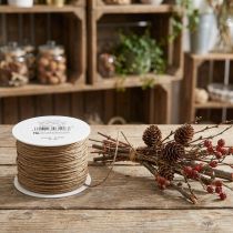 Artikel Papir wire craft wire wire viklet brun Ø2mm 100m