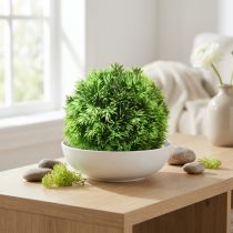 Artikel Græskugle dekorativ kugle kunstplanter grøn Ø15cm 1 stk