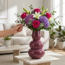 Artikel Moderne designvase til stilfuld rumdekoration og møblering, 29 cm