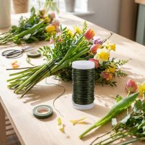Artikel Alsidig dekorativ emaljeret tråd til kreative håndværksprojekter og blomsterdekorationer
