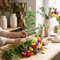 Artikel Dekorativ gren vikke gren kunstig plante grøn gren dekoration 94cm