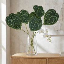 Artikel Kunstig Anthurium Blade Fake Plant Green 96cm