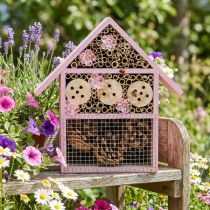 Artikel Altan dekoration insekthotel insekthus solar pink 23x24cm