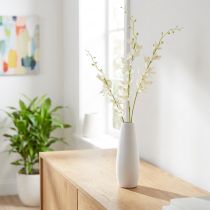 Artikel Kunstig orkidégren Cremehvide blomster L90cm 2stk