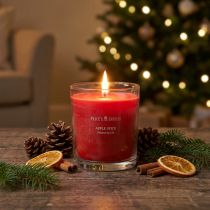 Artikel Duftlys i glas duftlys Juleæblekrydderi H8cm