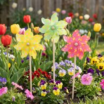 Artikel Havemølledekoration til placering i blomsterbede, 47 cm, 3 stk.