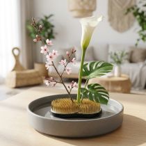 Artikel Pindsvin Kenzan Sun Moon Ikebana 110×65mm