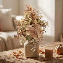 Artikel Kunstig blomsterbuket eukalyptusdekoration 30 cm med knopper