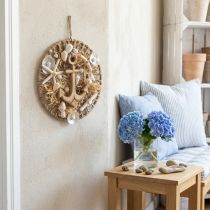 Artikel Maritim vægdekoration DIY box dekorative ring ankerskaller Ø38cm