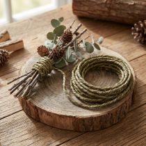 Artikel Wire Rustic Grønne smykker wire craft wire rustik 3-5mm 3m