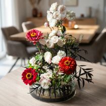 Artikel Kenzan blomsterarrangementshjælp med messingnåle til blomsterarrangementer