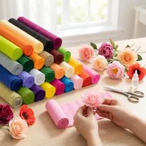 Artikel Crepe papir blomsterhandler crepe 50x250cm