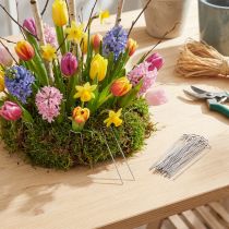 Artikel Patentansøgte 17/80 2,5 kg plantenåle til fastgørelse i blomsterarrangementer