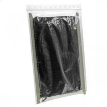 Artikel Sort frynset bånd 4 cm, kordonkant, dekorativ frynset lurex 25 m