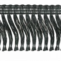 Artikel Frynsebånd, Cordonet Trim, Leonean Frynser Sort B4cm L25m