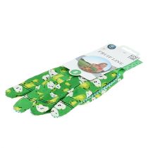 Artikel Kixx damehandsker str. 8 grønne med motiv