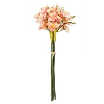 Artikel Dekorativ blomstrende gren af peruviansk lilje til tidløse arrangementer, 33 cm, 6 stk.