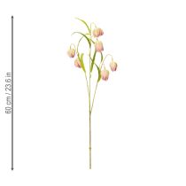 Artikel Kunstig fritillariablomst, delikat dekoration til opholdsrum, 60 cm, 3 stk.