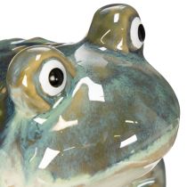 Artikel Frøfigur, sommerdekoration lavet af keramik til hjem og altan, 12 cm