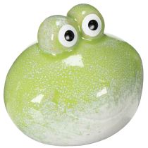 Artikel Dekorativ keramisk frøfigur til stue- og skrivebordsdekoration, 10 cm, 4 stk.