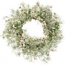 Forårskrans kirsebærblomster gypsophila krans kunstig Ø50cm