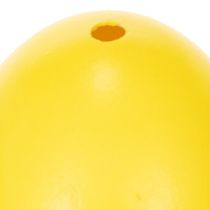 Artikel Påskeægdekoration, ægte gåseæg til forårsagtig værelsesindretning, 8 cm, 10 stk.
