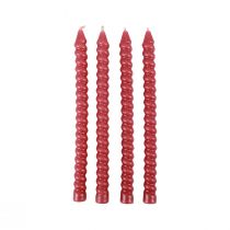 Artikel Snoede lys spirallys pink Ø1,4cm H18cm 4stk