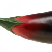 Grøntsagsdekoration aubergine maddummy L20cm