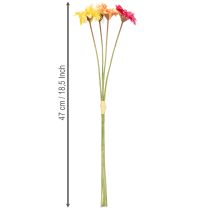 Artikel Kunstig gerbera blomsterbuket til frisk og letplejet dekoration 47 cm 32 stk.