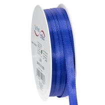 Artikel Gave- og dekorationsbånd, taftbånd, 10 mm x 50 m, mørkeblå