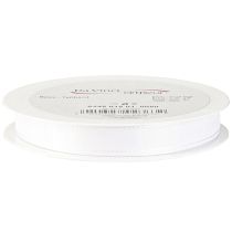 Artikel Gavebånd dekorativt bånd taftbånd hvidt 15mm 50m