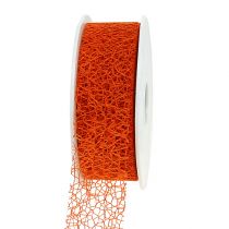 Gavebånd i orange 3 cm 10m