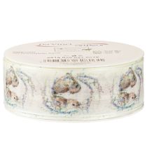 Artikel Gavebånd påskebånd kaniner 40mm 18m