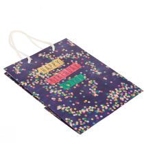 Artikel Gavepose fødselsdag “Happy Birthday” papir 18×10×23cm 2stk