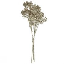 Artikel Gips Urt Gypsophila Kunstige Planter Metallic L38cm 3stk