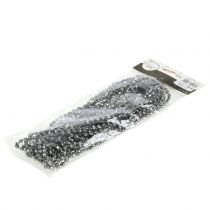 Artikel Juledekoration perle kransegrå 275cm